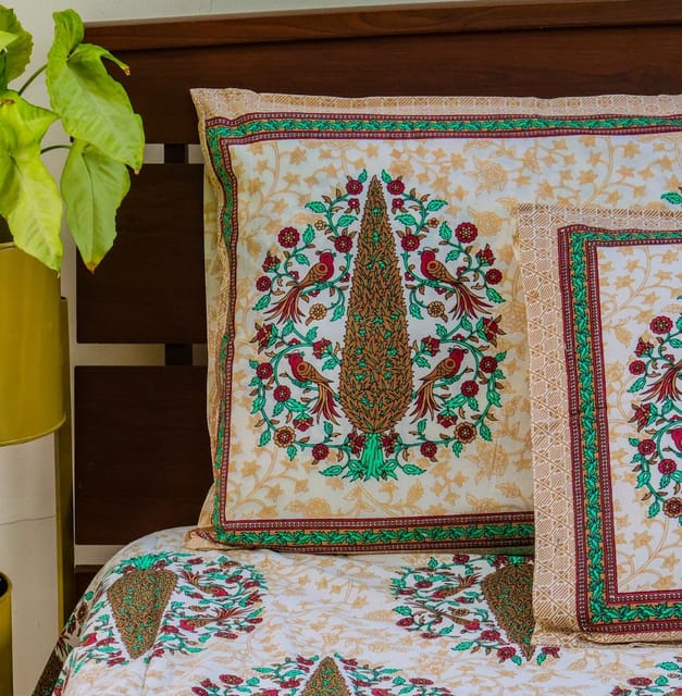 Floral Printed Bedsheet