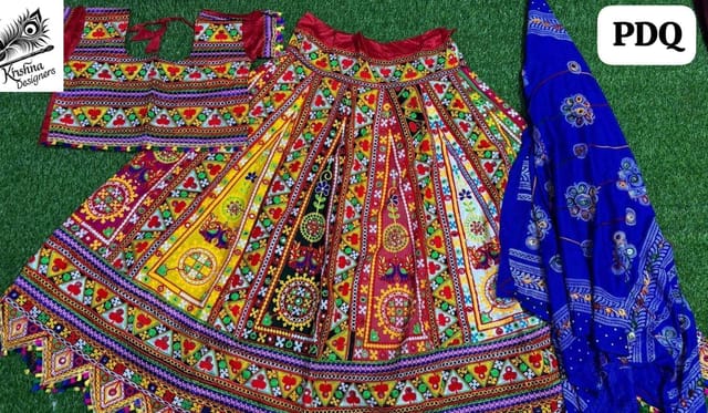 Chaniya Choli-Blou Met Multi