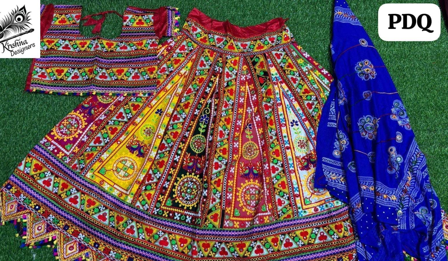 Chaniya Choli-Blou Met Multi