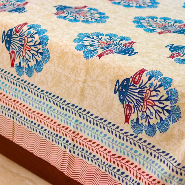 Tulip Printed Bedsheet