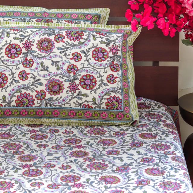 Firdaus Floral Printed