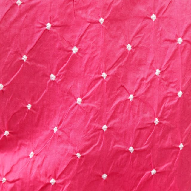 Bandhani Fabric - Pink