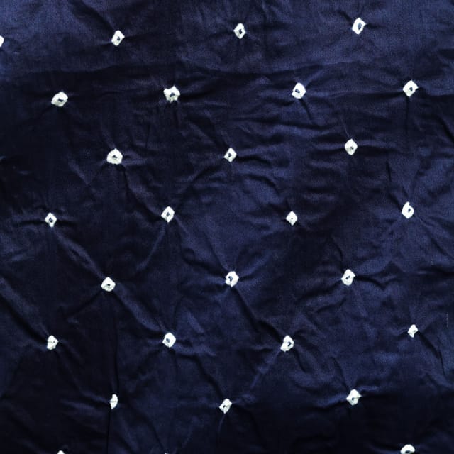 Bandhani Fabric - Black