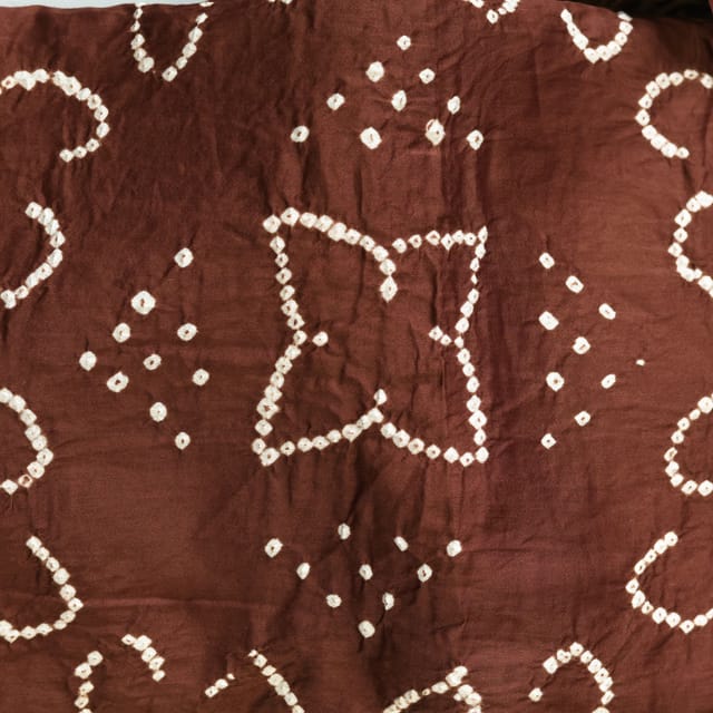 Dress Material with Duppatta - Coffee Brown