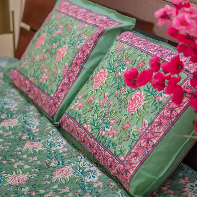 Rajasthani printed bedsheet